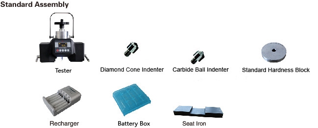 Portable digital magnetic Rockwell Hardness Tester