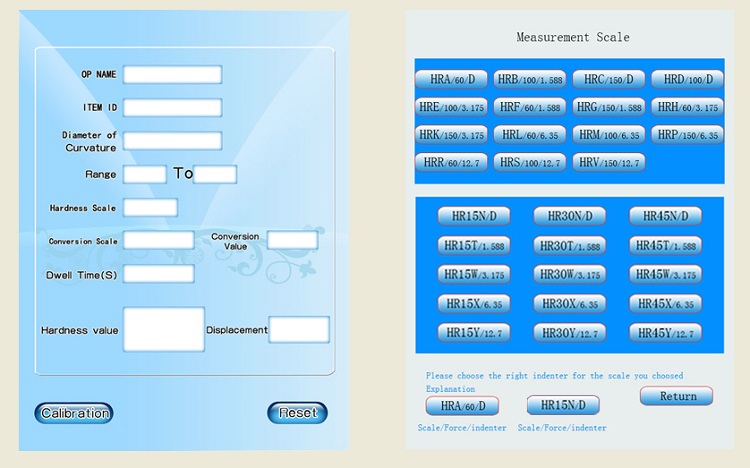 Gemot. digit hardheidstester Super & Rockwell HRSS-150XC