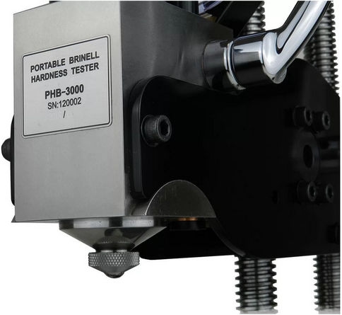 Hydraulic portable Brinell hardness tester 10/3000 kg , 350