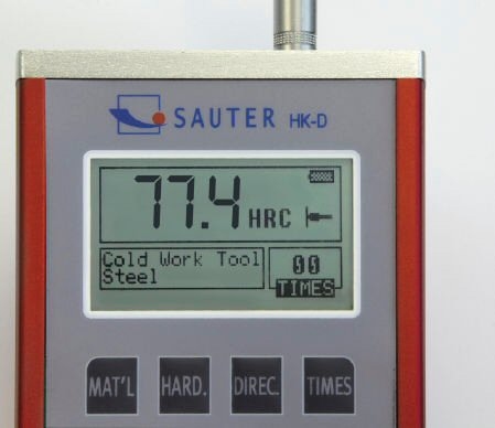 Hardheidsmeter LEEB HK-D & test block D