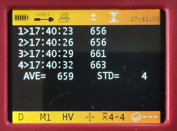 Duromètre Leeb2-3000+Pro avec sonde D digitale câblée