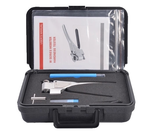 Duromètre pince Webster W-BB75b, e= 0.6~8 mm, Øint >6 mm