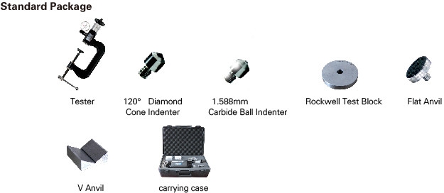 Duromètre Rockwell portable 100x75 mm