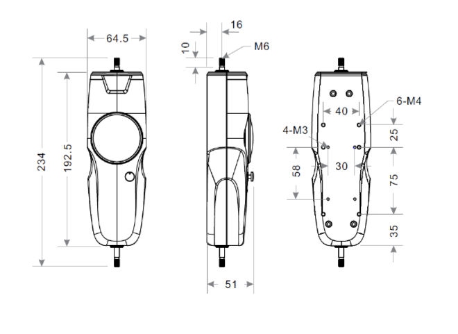 Mechanical force gauge FA 10 N, 0.05 N