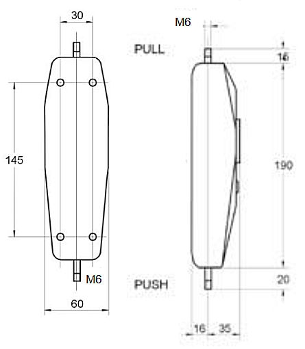 Dynamomètre mécanique FA 200 N, 1 N