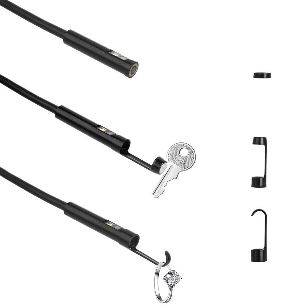 Endoscope photovidéo 1080P, écran 4,3", Ø5.5 mm x 2 m