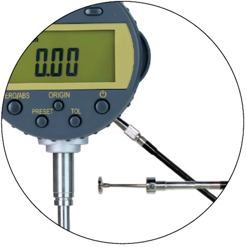 Lifting release for dial gage, lift length max 20 mm