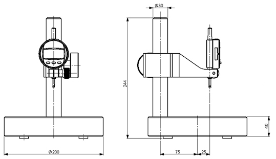 Thickness gauge HTG-A