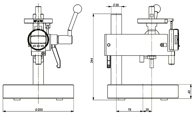 Thickness gauge HTG-C