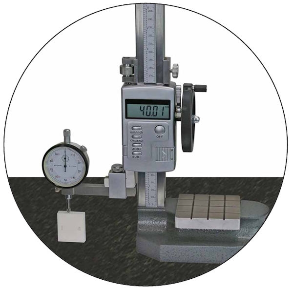 Jauge digitale de mesure/traçage de la hauteur, 300/0.01 mm