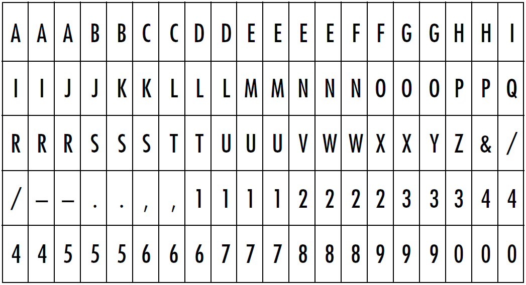 Jeu de 100 caractères PRYOR Ministress en boîte, h=5.0 mm