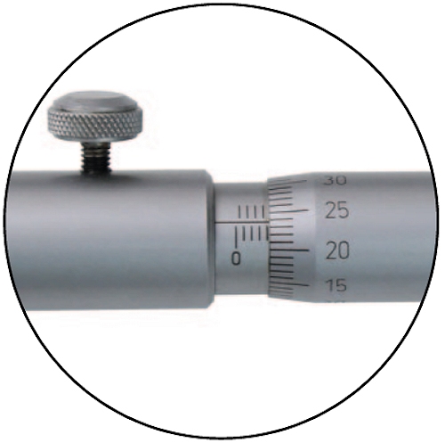 Set of inside micrometer 1000~3000 mm, 0.01 mm