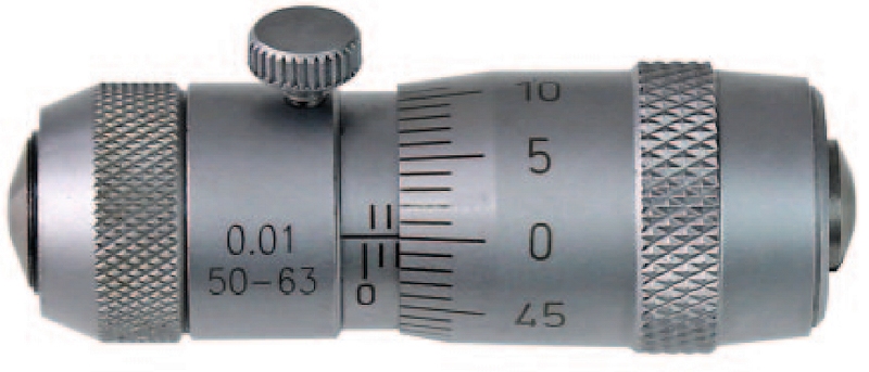 Jeu de micromètre d'intérieur 50~150 mm, 0.01 mm