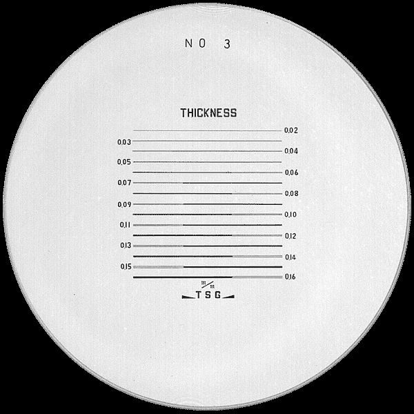 Kit measuring magnifier PEAK 1983, 10x, 30/0.1 mm