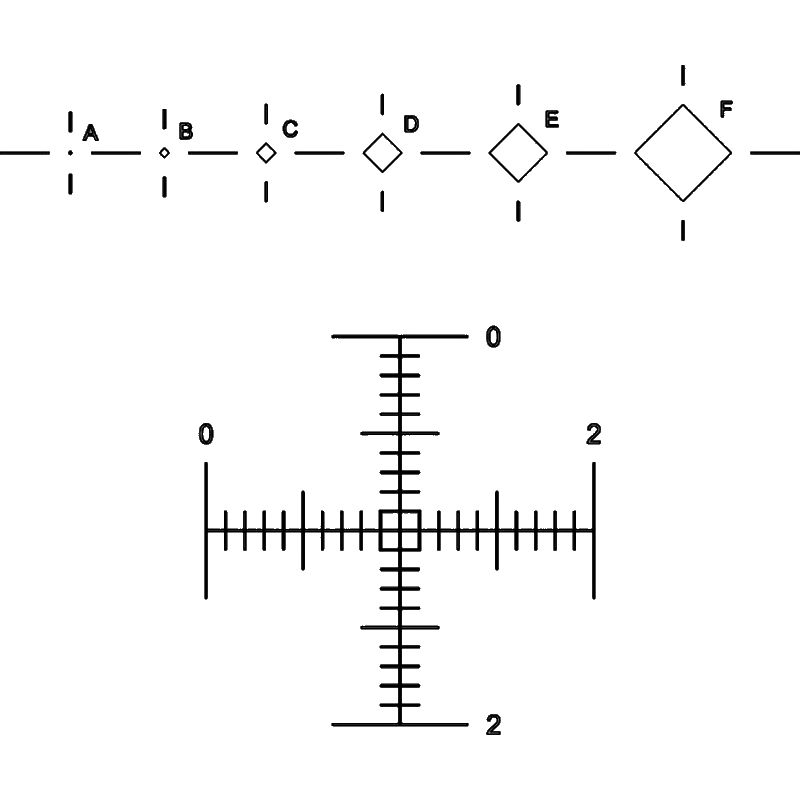 Calibration slide for Vickers hardness testers PS25