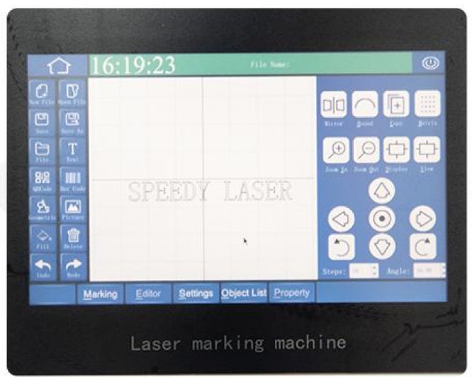 Laser portable sur batterie 30 W, 100x100 mm, 7,8 kg