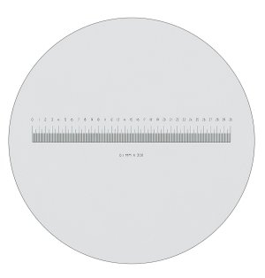 Measuring magnifier 'Vario-Skalen', 8x, 30/0.1 mm