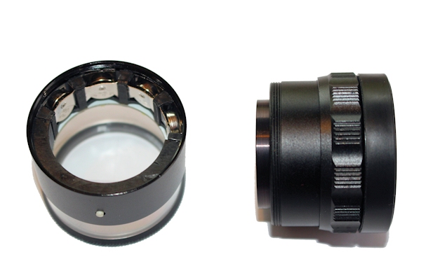 Measuring magnifier KITOTEC KIMAG-10, 10x, 30/0.1 mm, LED