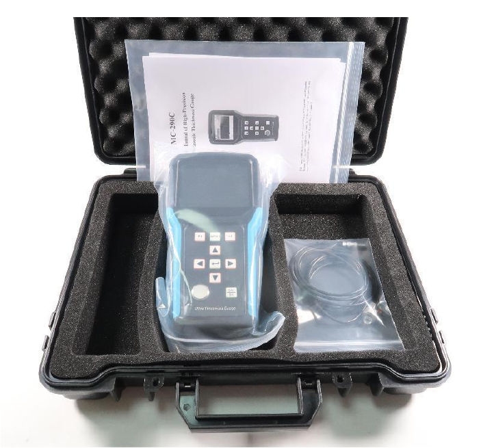 Ultrasone diktemeter TM290, 2~20 MHz, 0.001 mm