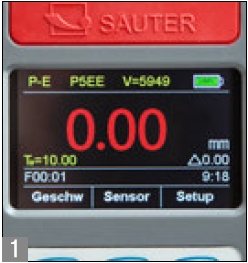 Ultrasonic thickness gauge TO100-0.01EE, 5 MHz,0.01mm
