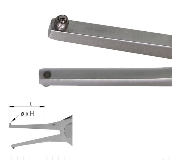 Mesure digital des intérieurs par bras, 55-75/0.001 mm