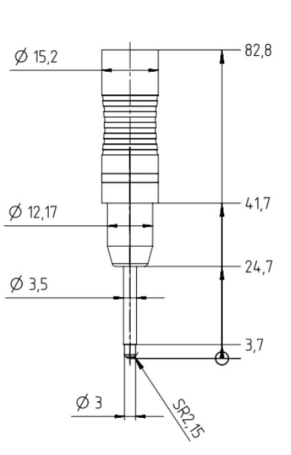 Digital coating thickness gauge MiniTest 735 N0.3M - 0°