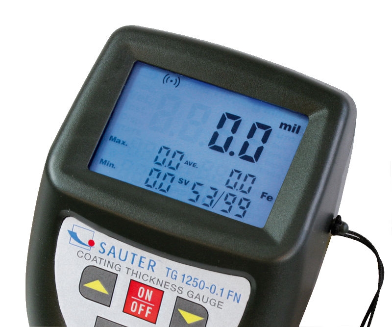 Digital coating thickness gauge TG 1250-0.1FN