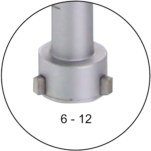 Tree-point internal micrometer, 50~63 mm, 0.001 mm