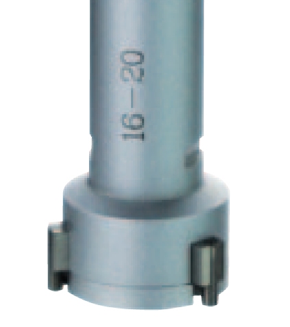 Driepuntsgatschroefmaat D, 16~20 mm, 0.001 mm