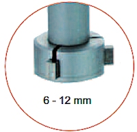 Tree-point internal micrometer, 10~12 mm, 0,001 mm