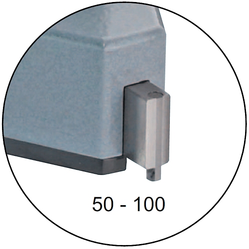 Tree-point internal micrometer, 62~75 mm, 0.005 mm