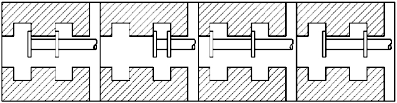 Micromètre pour gorges d'intérieur, 0~25 mm, 178 mm, 0.01 mm