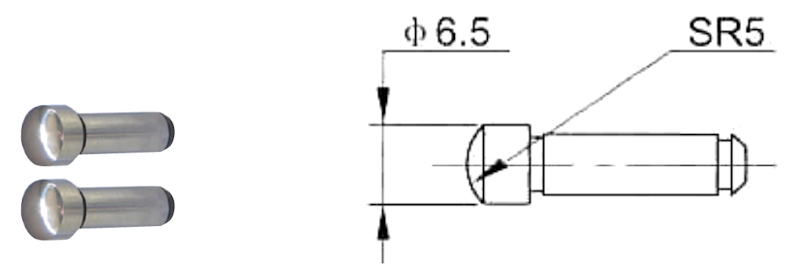 Universele micrometer, verwisselbare inzetstukken 25~50 mm