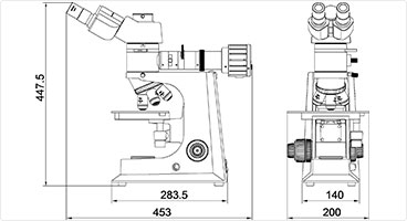 Metallurgical microscope OKM-1