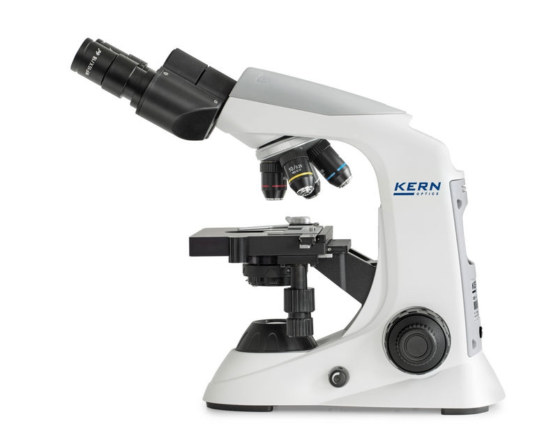 Trinocular microscoop in doorvallend licht OBL 127, 4/10/40/100