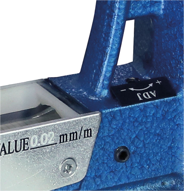 Frame precision spririt level 300x300 mm, 0.02 mm/m