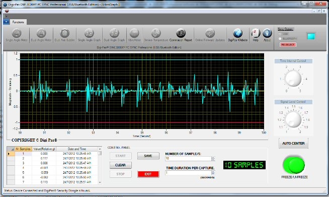 DWL8500, 2 assen digitale waterpas aflezing 1 Arcsec