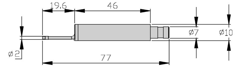 Special pick-up & skid for bores from 2mm