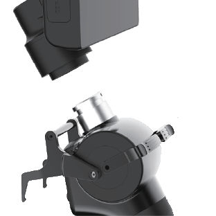 Photo Video endoscope flexible 4 axes, Ø2.8 mm, 1.2 m