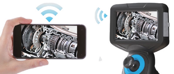 Flexible photo-video-endoscope DA-40H, 360°, Ø4.0 mm, 1.0 m