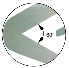 Pied à coulisse de précision 3 points 4~40 mm, 0.05 mm