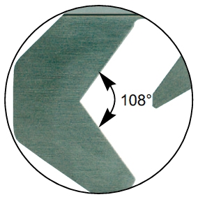 5-point precision caliper 2~40 mm, 0.05 mm