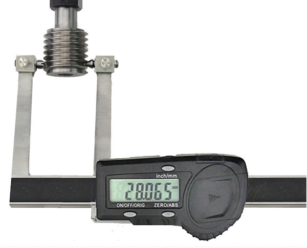 Digital caliper with interchangeable tips 0~50 mm, 50 mm