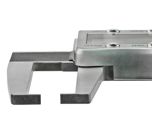 Digital caliper, 0~500 mm, 100 mm, 3V, OGC