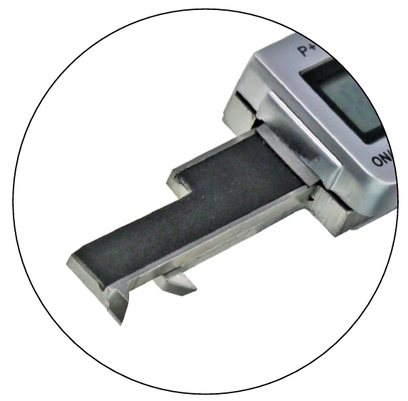 Digital caliper, 3~140 mm, 4 mm, 3V, DIG