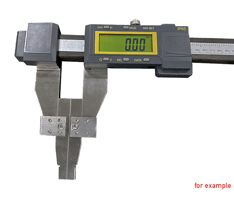Digital universal caliper,  0~2000 mm, 100 mm, 3V
