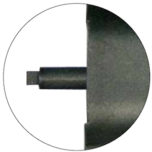 Depth caliper for tire profil, digital, 30x60 mm, 0.1 mm