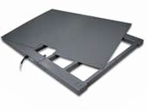 Weighing plate KFPV20,IP67,  3000kg/1kg, 1500x1250x90 mm (M)