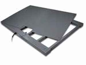 Weighing plate KFPV20,IP67, 600kg/0.2kg, 1500x1250x80 mm (M)