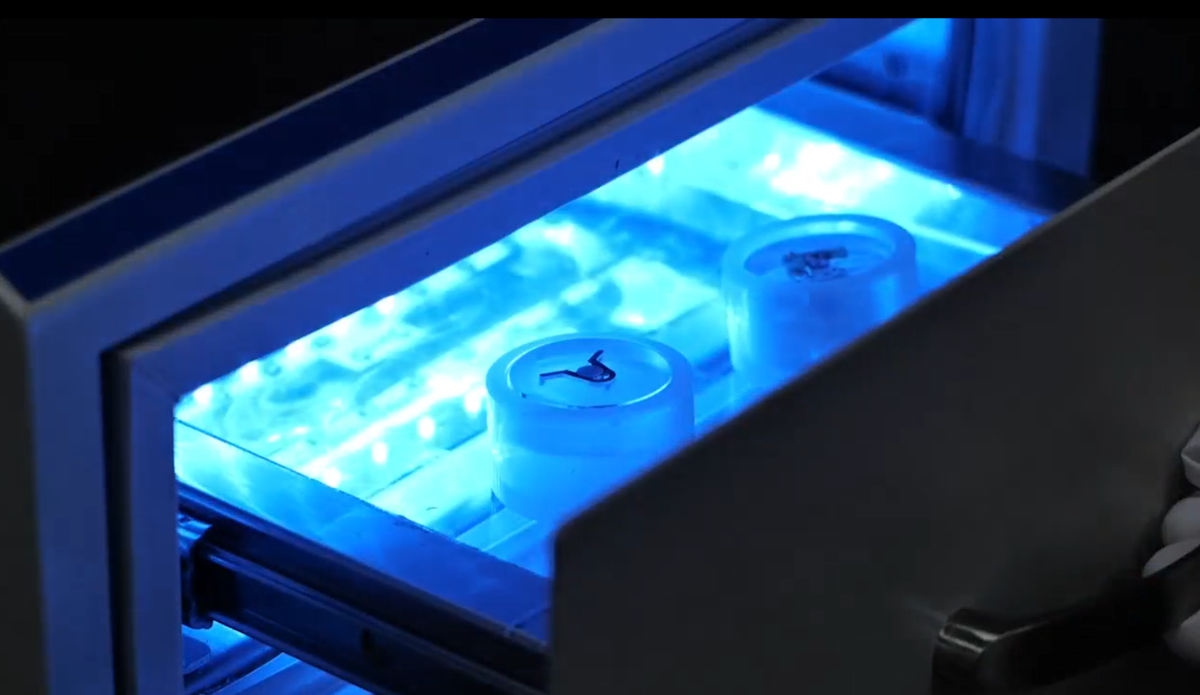 Presse d'enrobage automatique à photopolymérisation METAMON-7